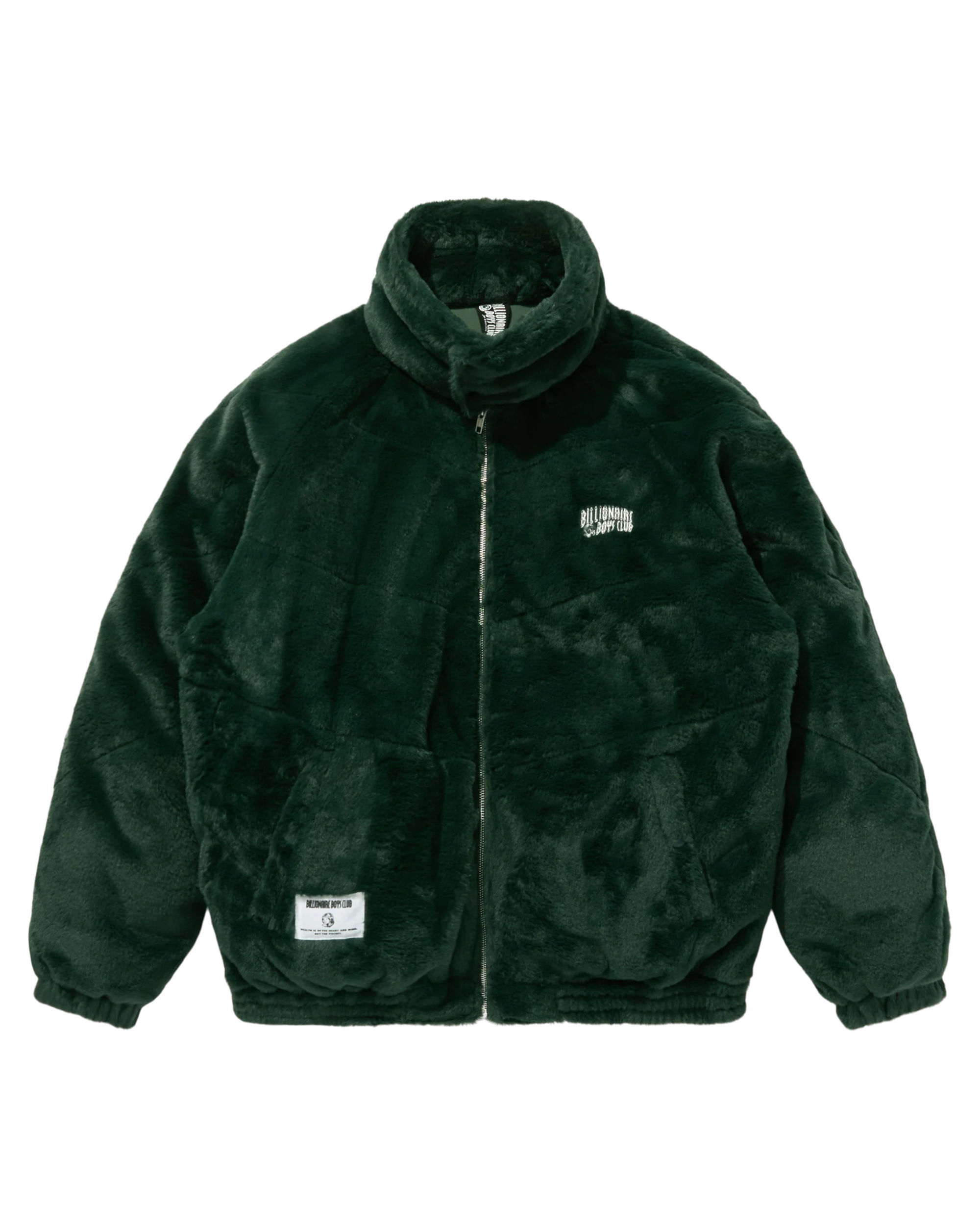 新品 BILLIONAIRE BOYS CLUB ファー ダウンジャケット 緑M Fur Down Jacket – Billionaire Boys Club