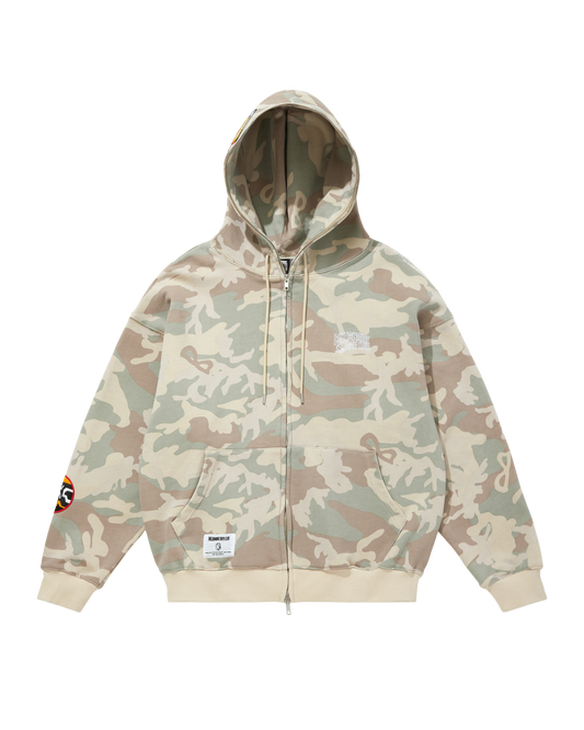 Cotton Full Zip Up Hoodie