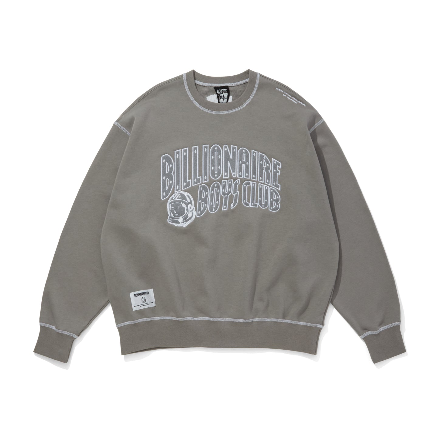 Felt Logo Sweatshirt Arch Logo