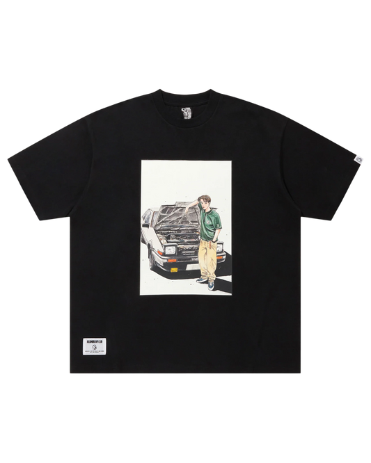 Billionaire Boys Club x Initial D Cotton T-Shirt 2