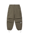 Nylon Wide Cargo Pants