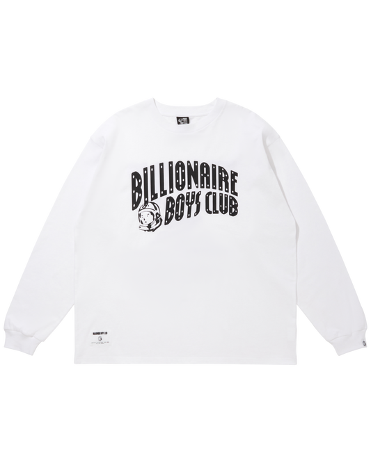 Cotton LS T-Shirt Arch Logo