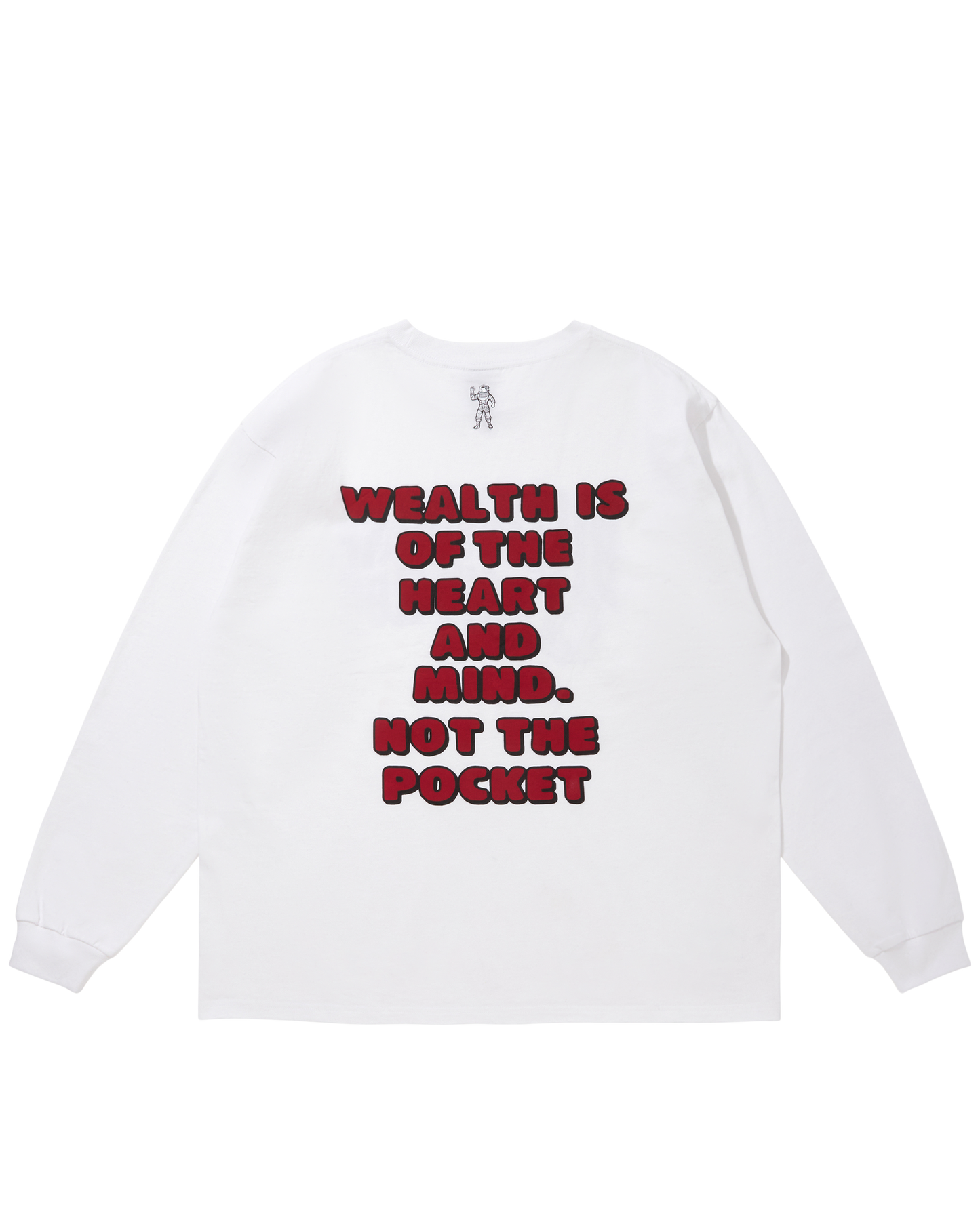 Cotton LS T-Shirt Arch Logo