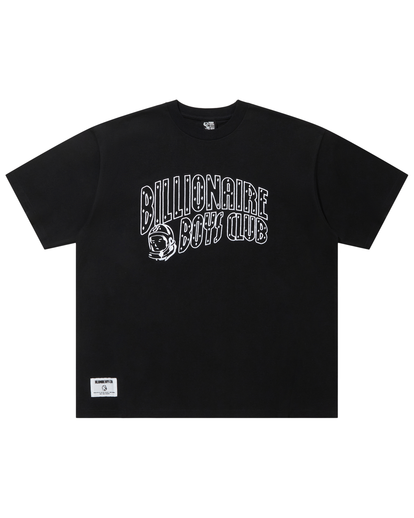 Embroidery Cotton T-Shirt Arch Logo
