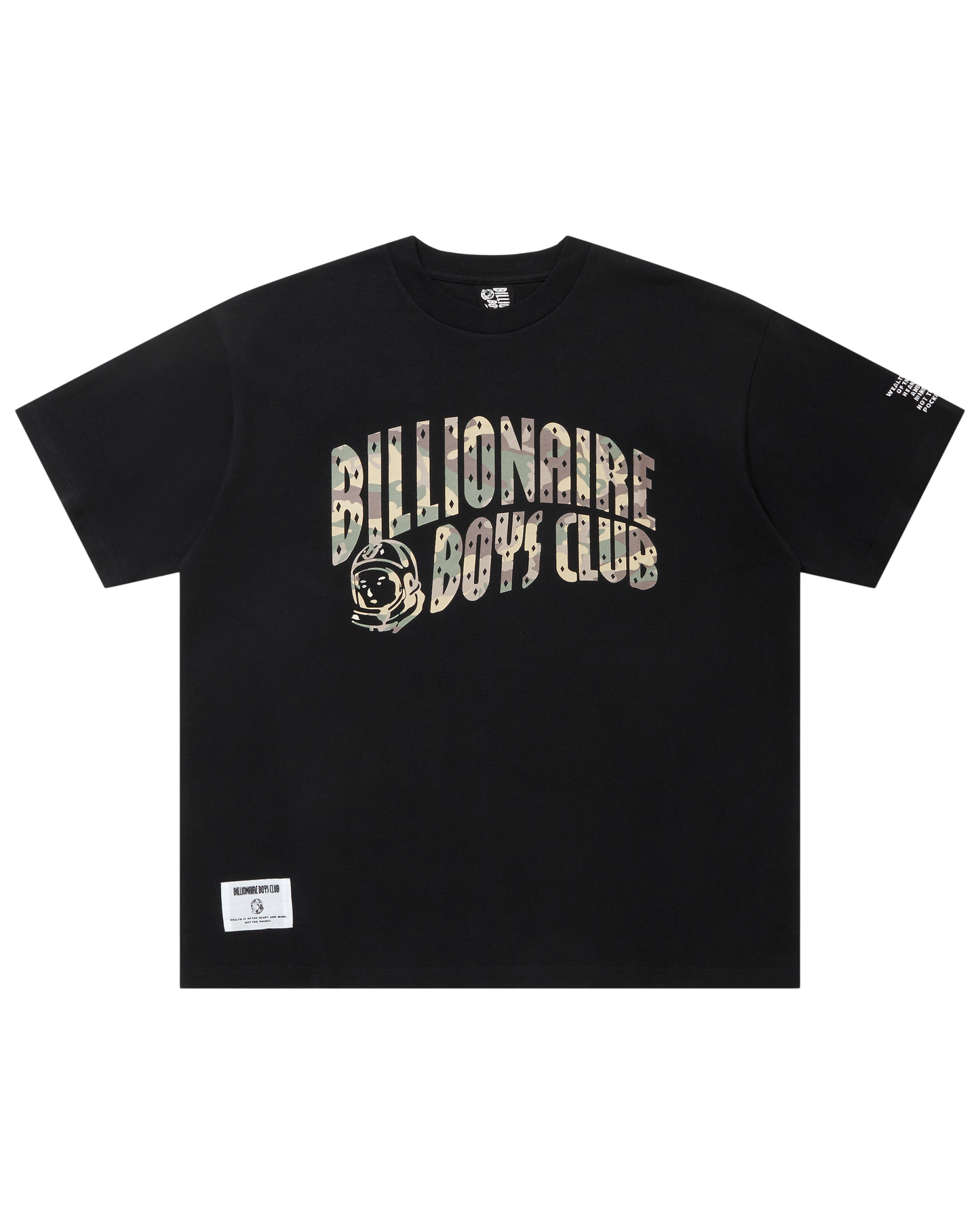 Cotton T-Shirt B Camo Arch Logo