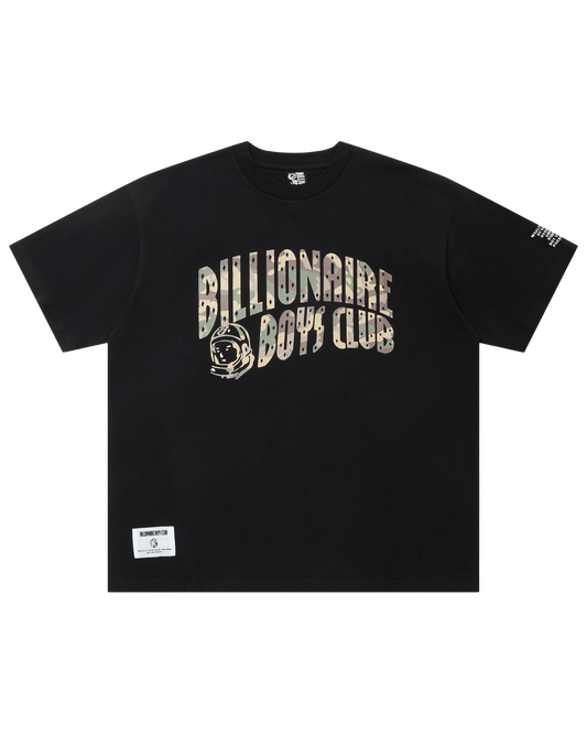 Cotton T-Shirt B Camo Arch Logo