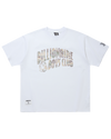 Cotton T-Shirt B Camo Arch Logo