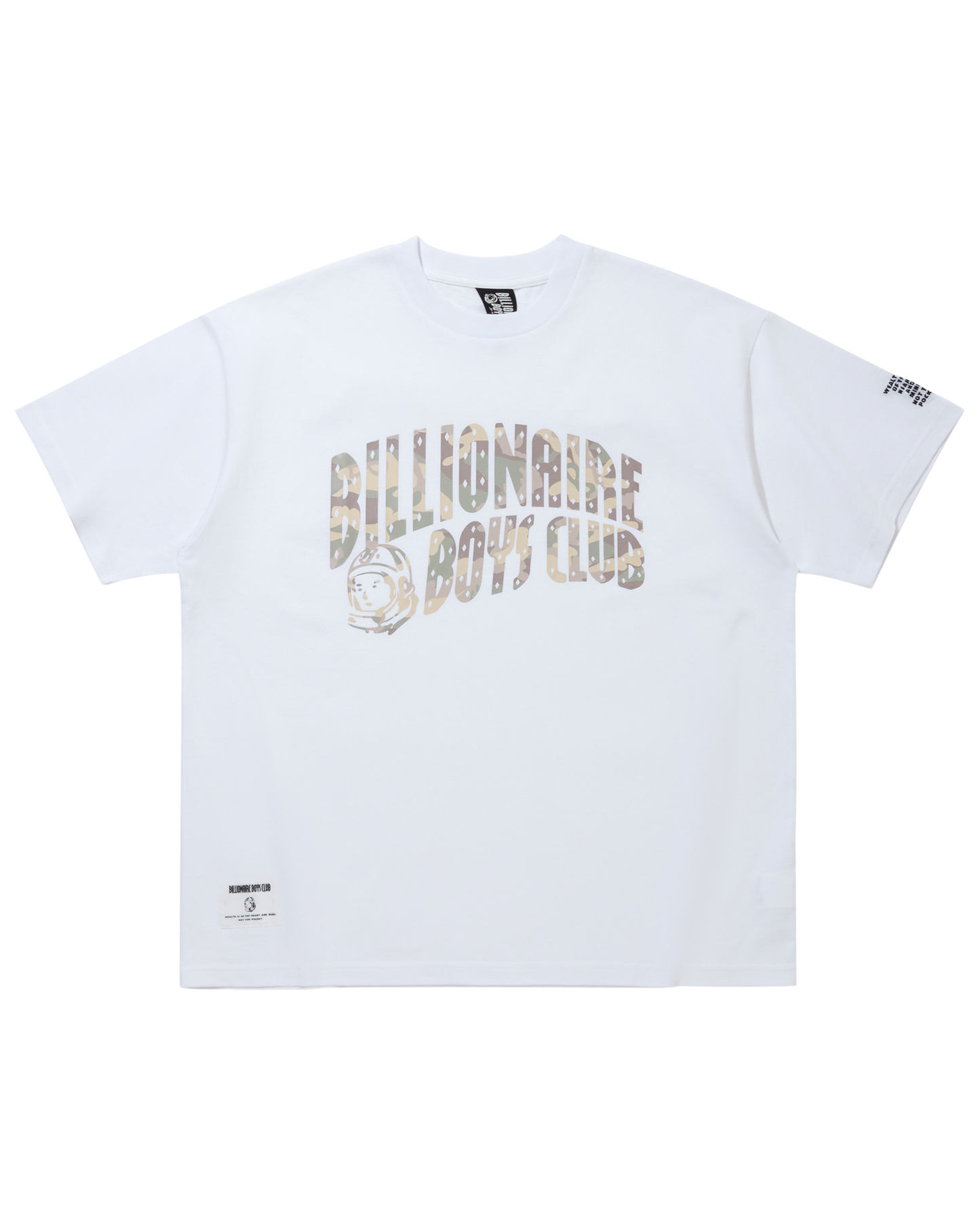 Cotton T-Shirt B Camo Arch Logo