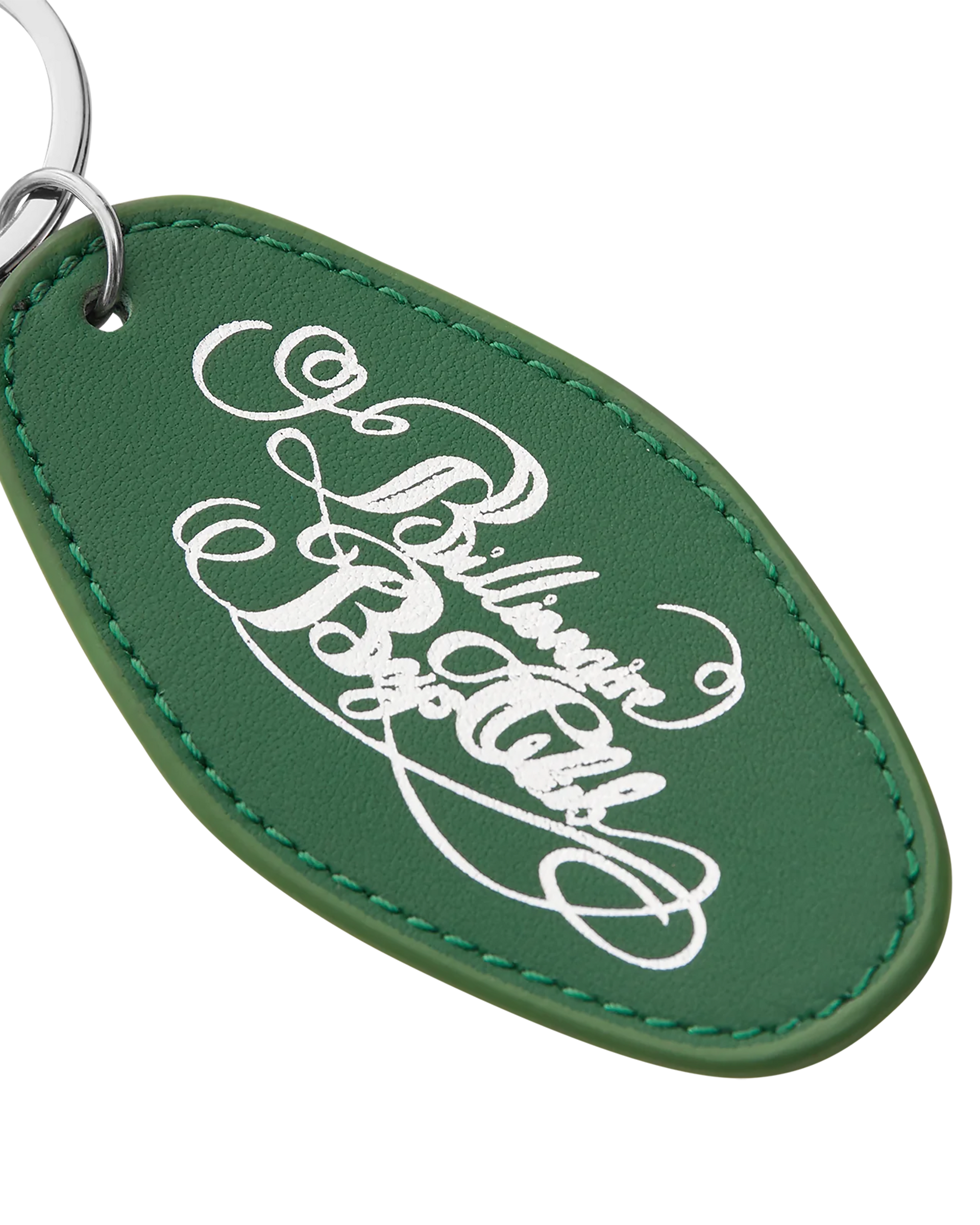 Script Logo Leather Keyring – Billionaire Boys Club Script Logo Leather Keyring – Billionaire Boys Club