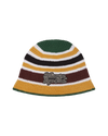 Crochet Stripe Bucket Hat