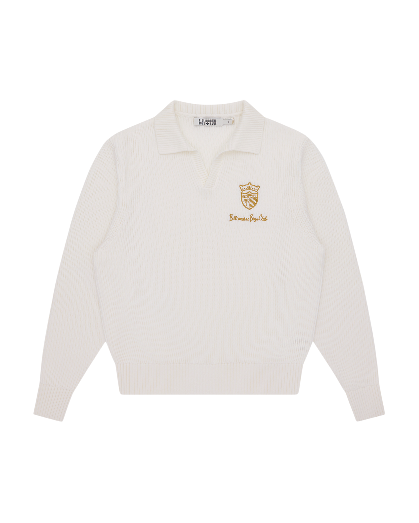 Clubhouse Knitted Collared Jumper