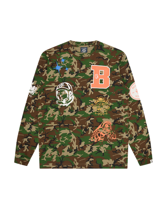 Multi Graphic LS T-Shirt
