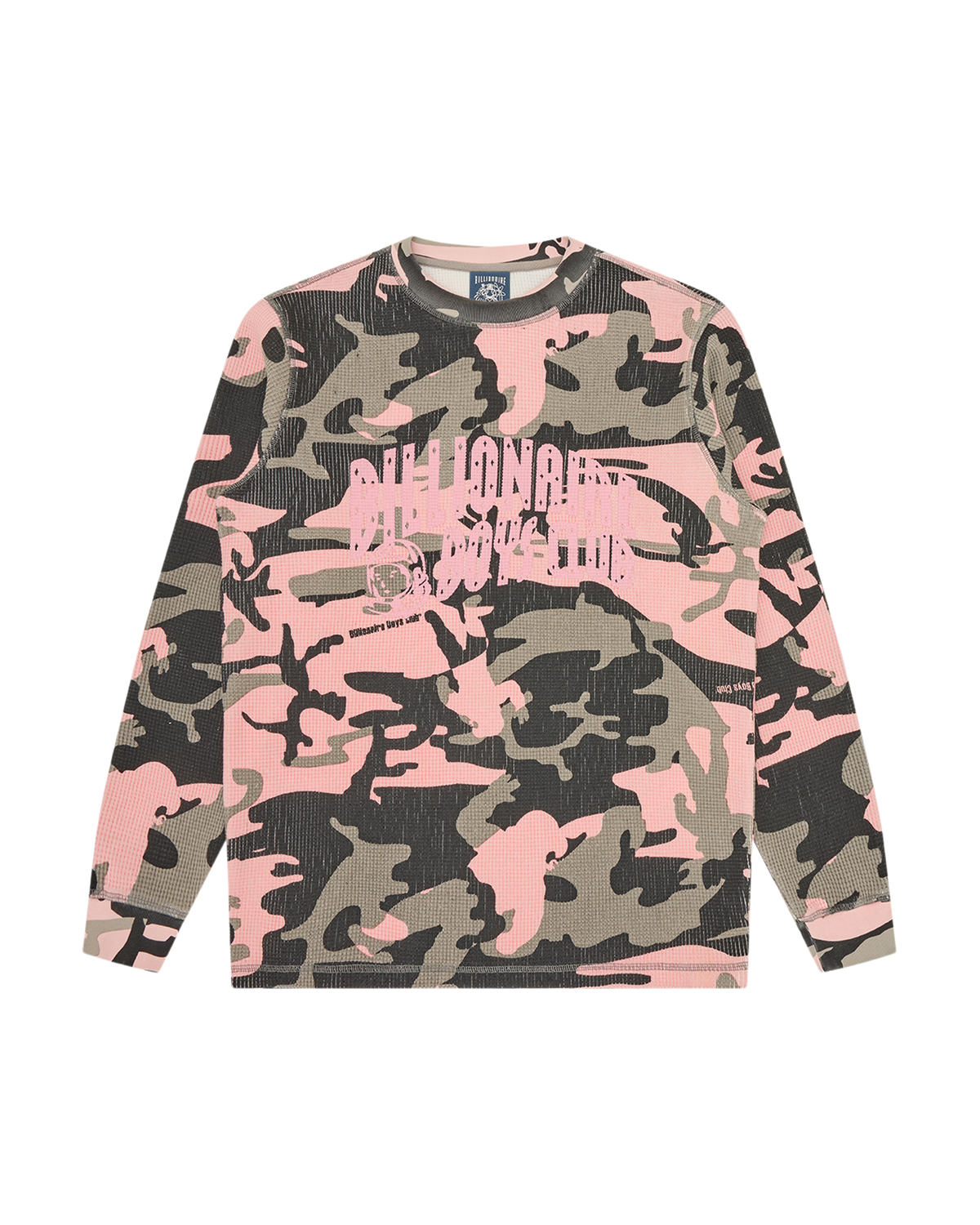 Stencil Arch Logo Waffle LS T-Shirt
