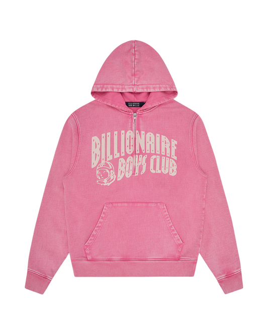 Arch Logo Half Zip Popover Hood