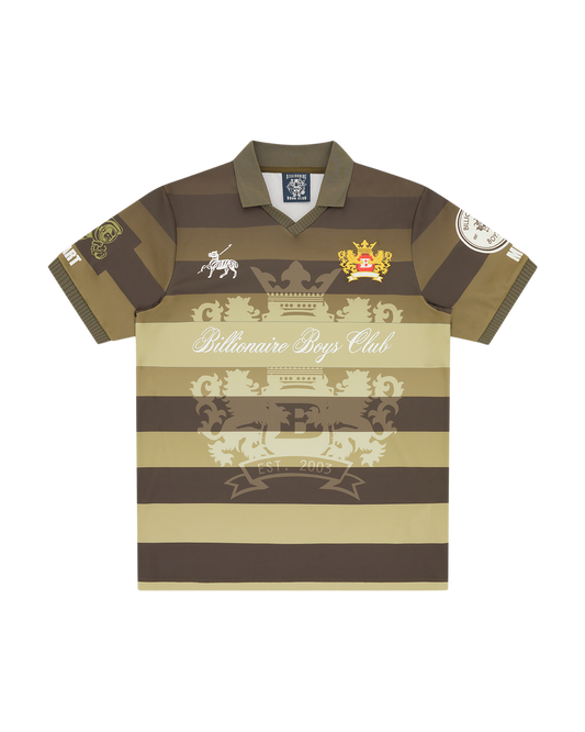 Script Striped Sports Top