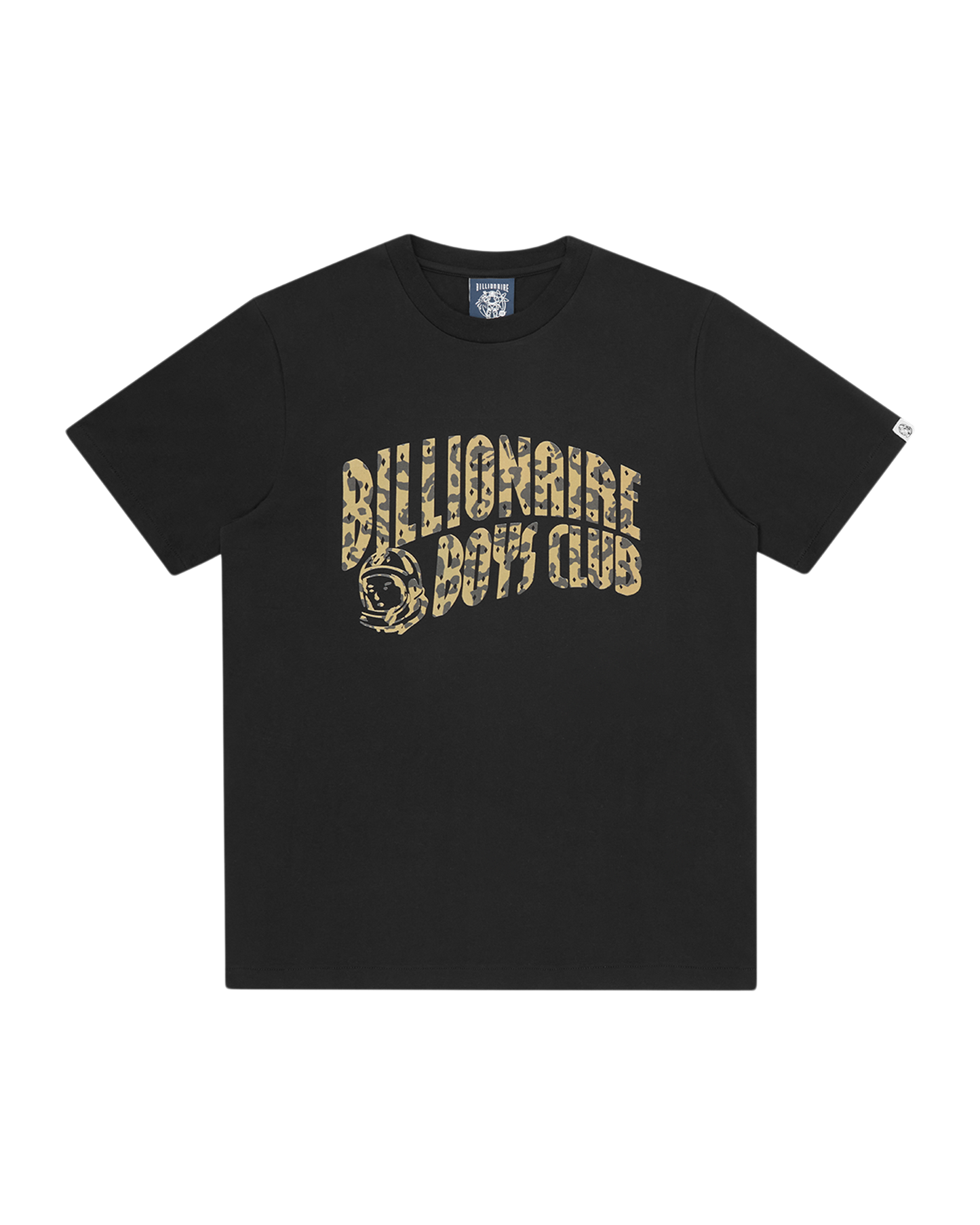 Leopard Print Arch Logo T-Shirt