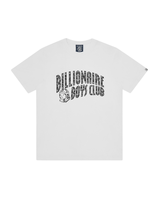 Leopard Print Arch Logo T-Shirt
