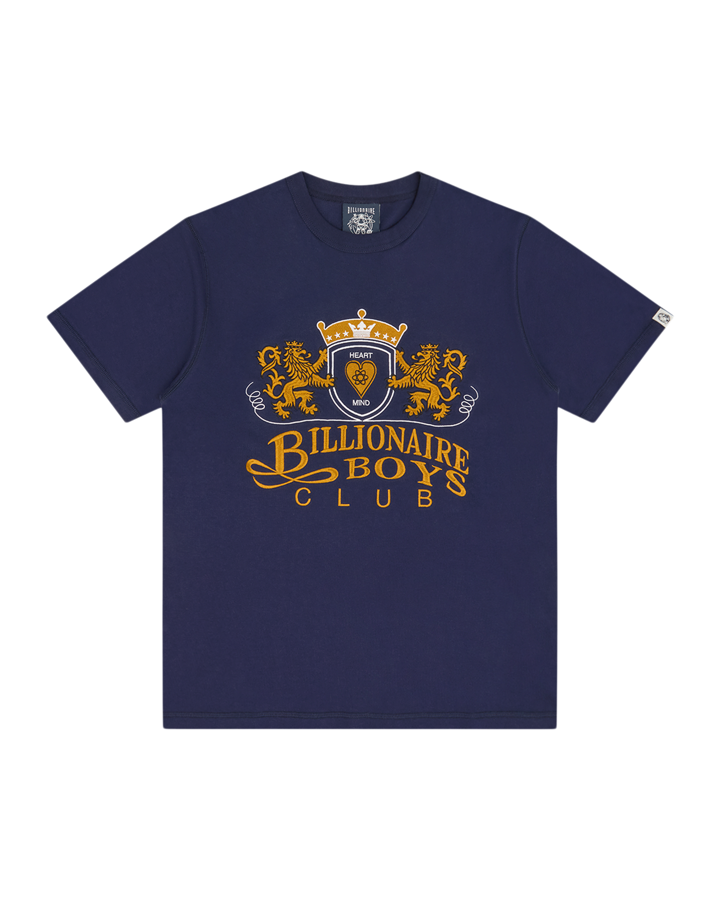 Embroidered Crest Logo T-Shirt