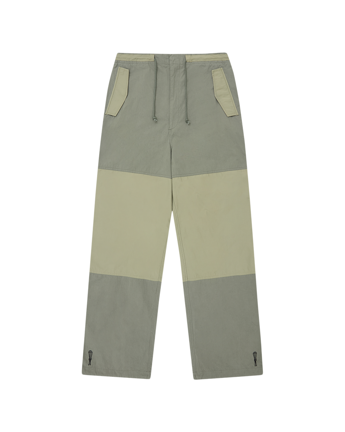Panelled Parachute Pants