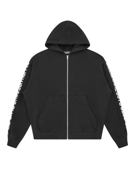 Taped Astro Zip Through Hood