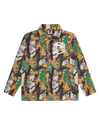 Kids Tree Camo Arch Logo Astro Coach Jacket