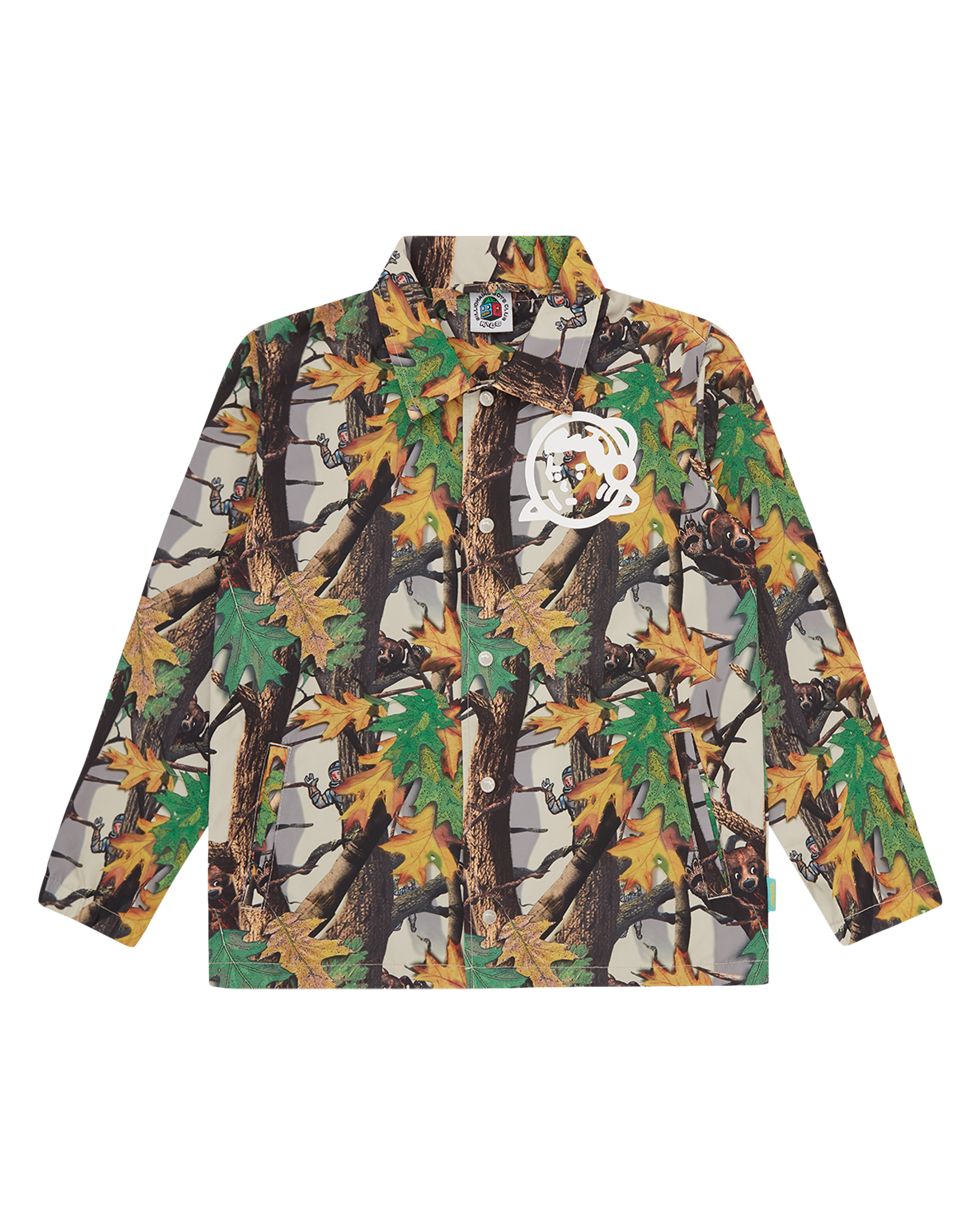 Kids Tree Camo Arch Logo Astro Coach Jacket – Billionaire Boys Club