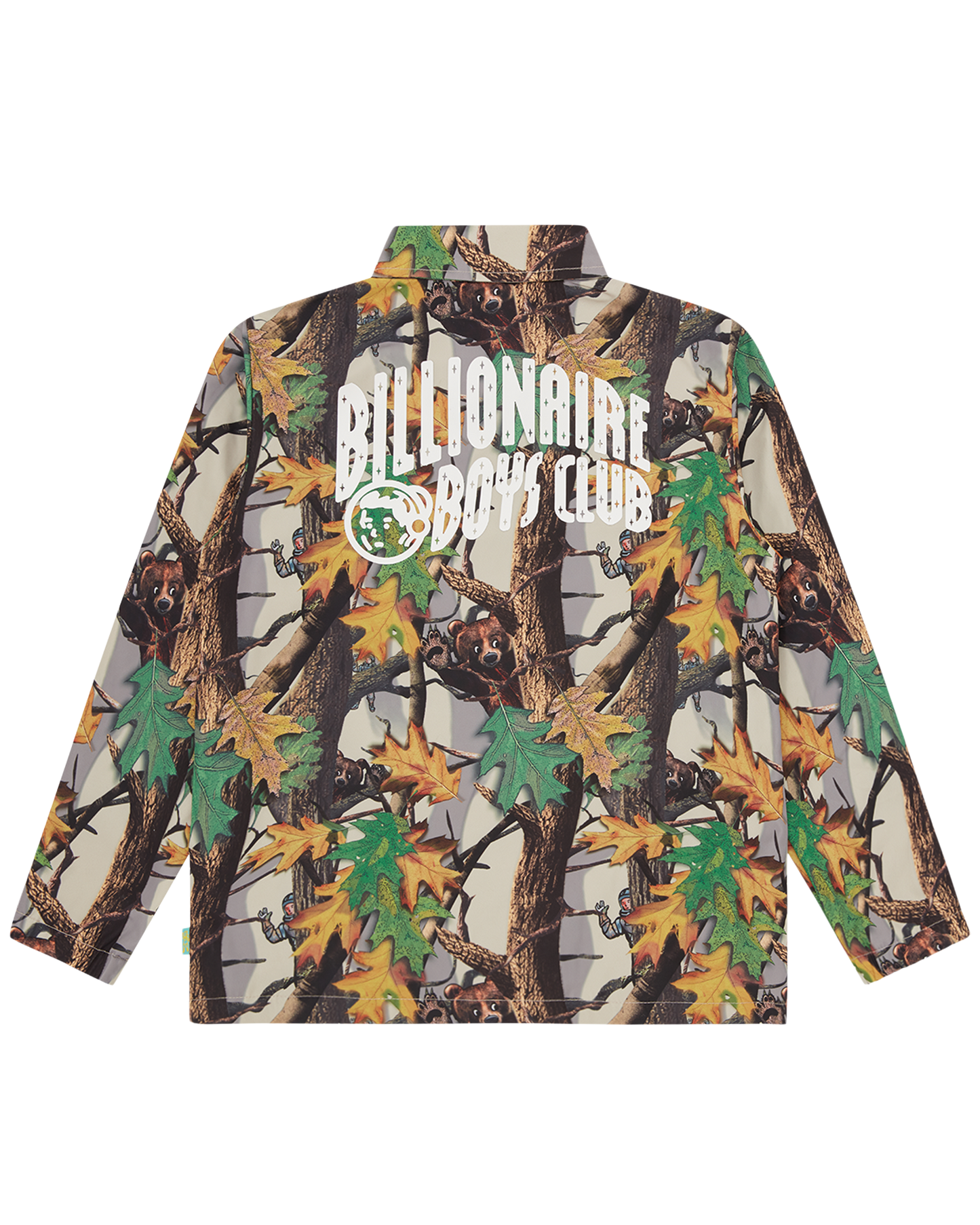 Kids Tree Camo Arch Logo Astro Coach Jacket