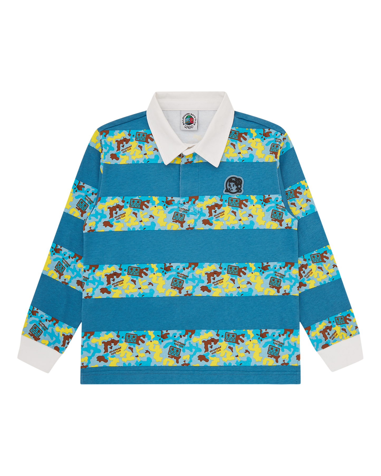 Kids Robot Camo Rugby Top