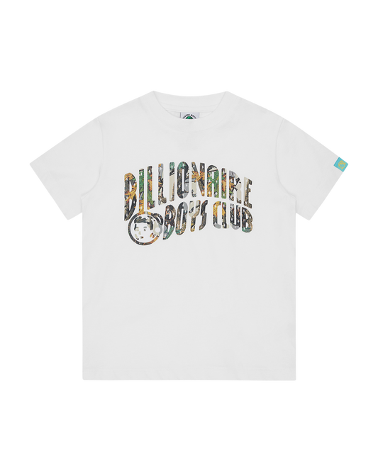 Kids Tree Camo Arch Logo T-Shirt