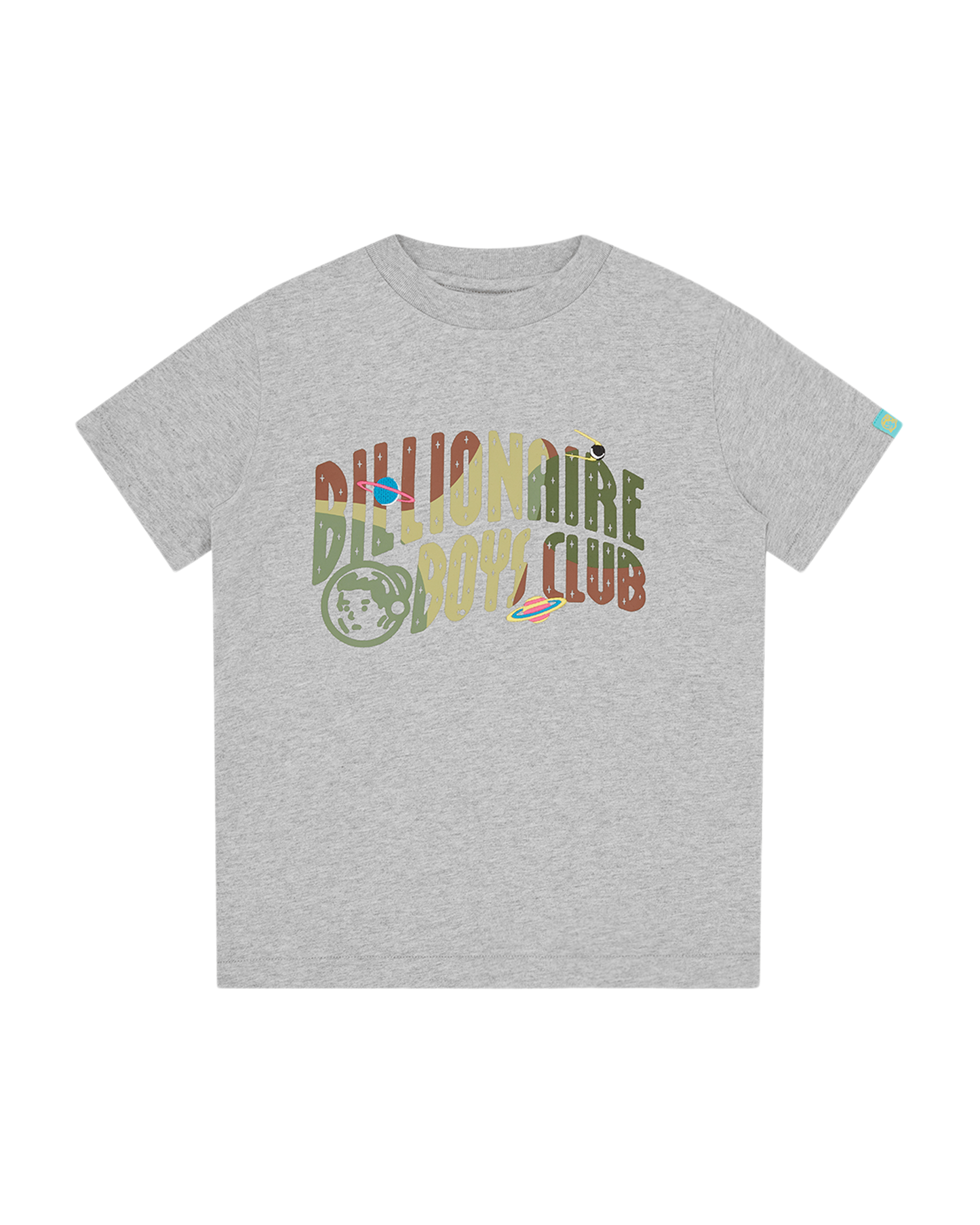 Kids Space Camo Arch Logo T-Shirt
