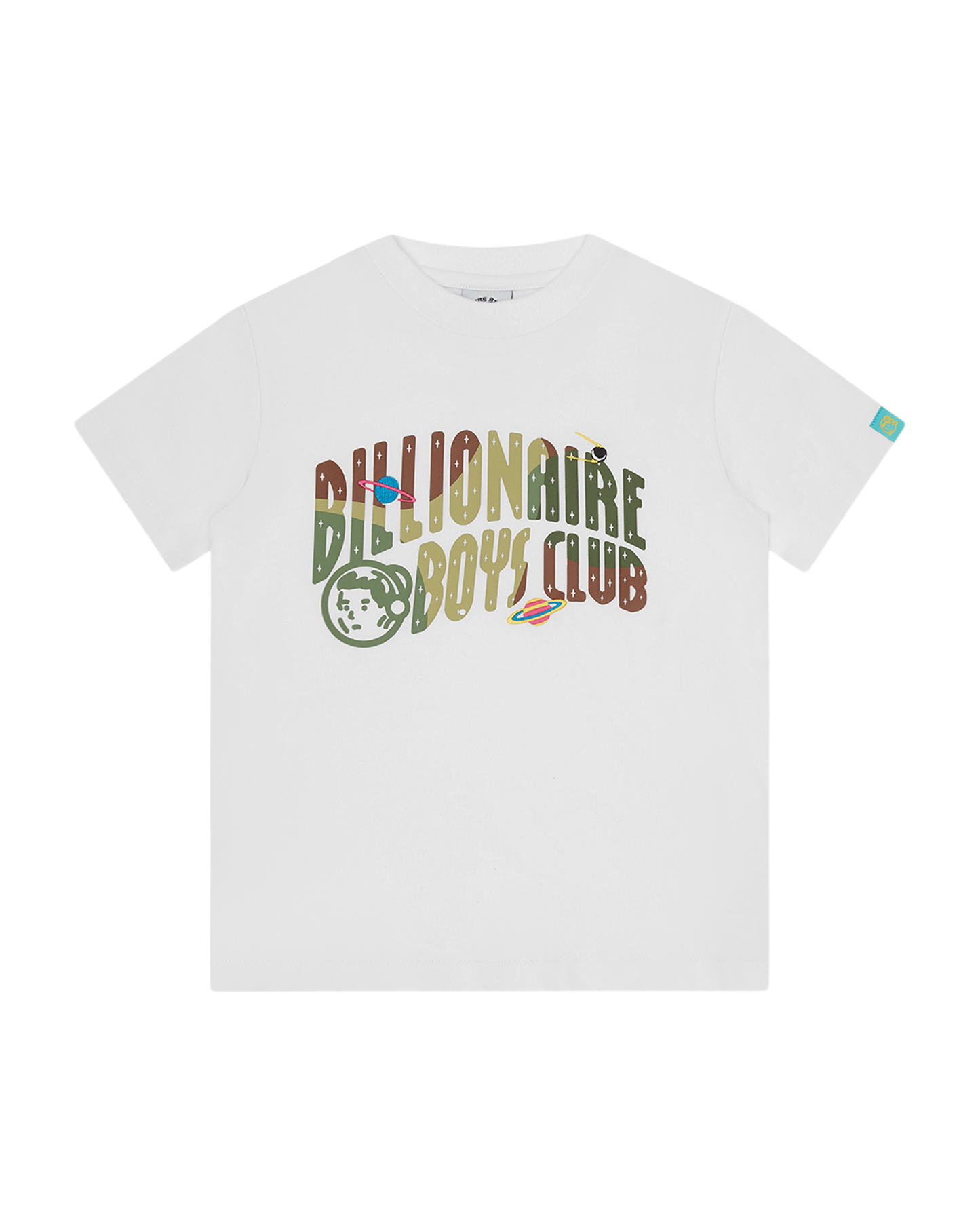 Kids Space Camo Arch Logo T-Shirt