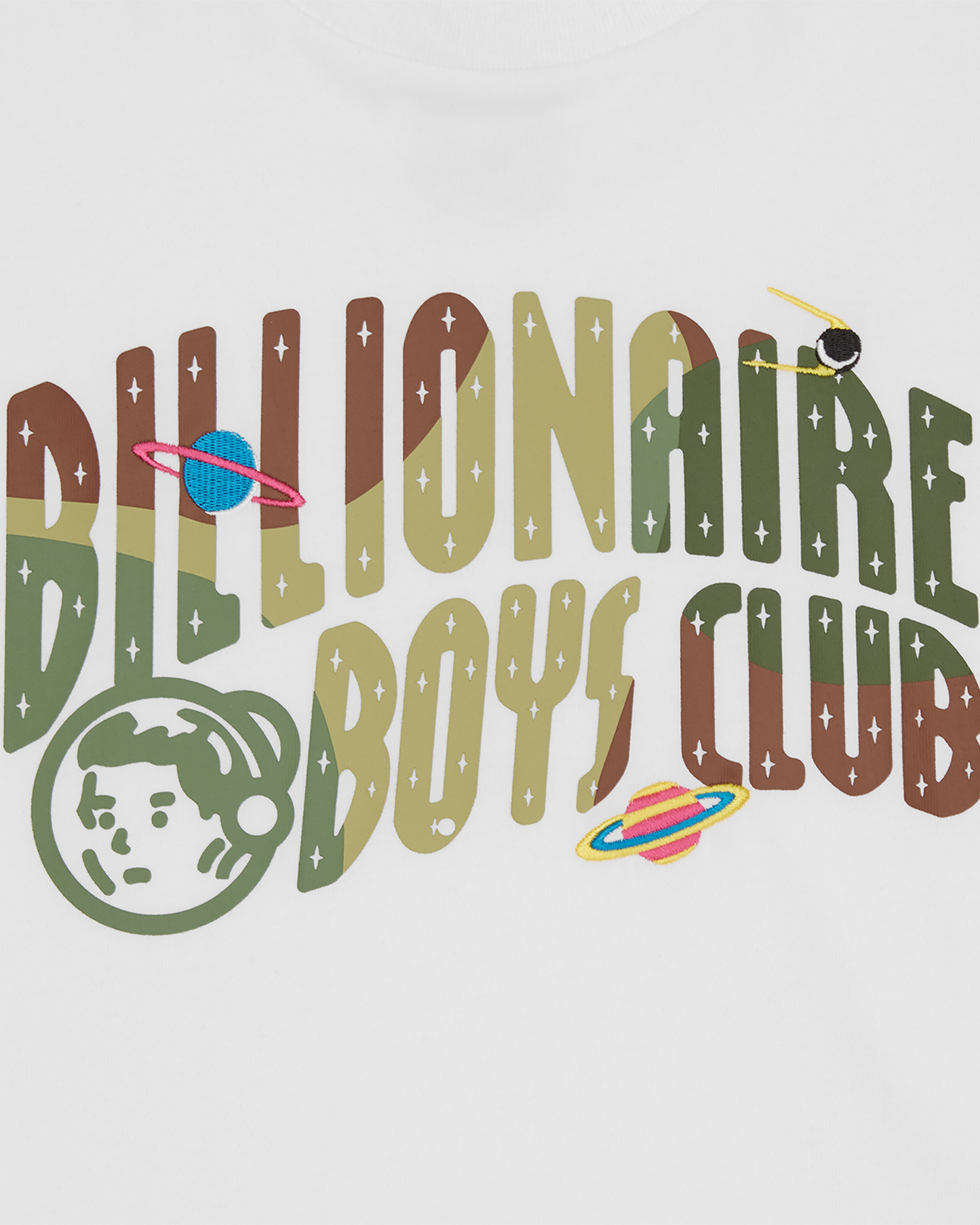 Kids Space Camo Arch Logo T-Shirt