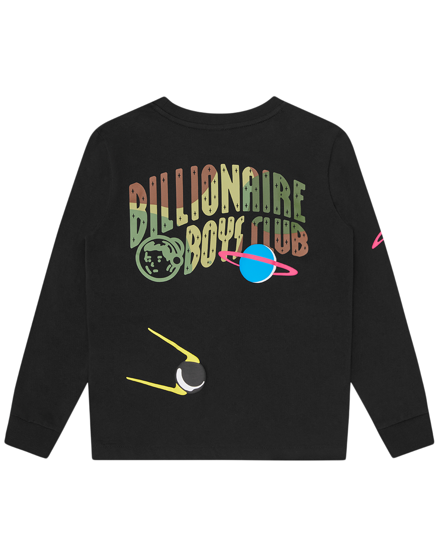 Kids Space Camo LS T-Shirt