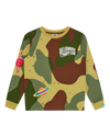 Kids Space Camo LS T-Shirt