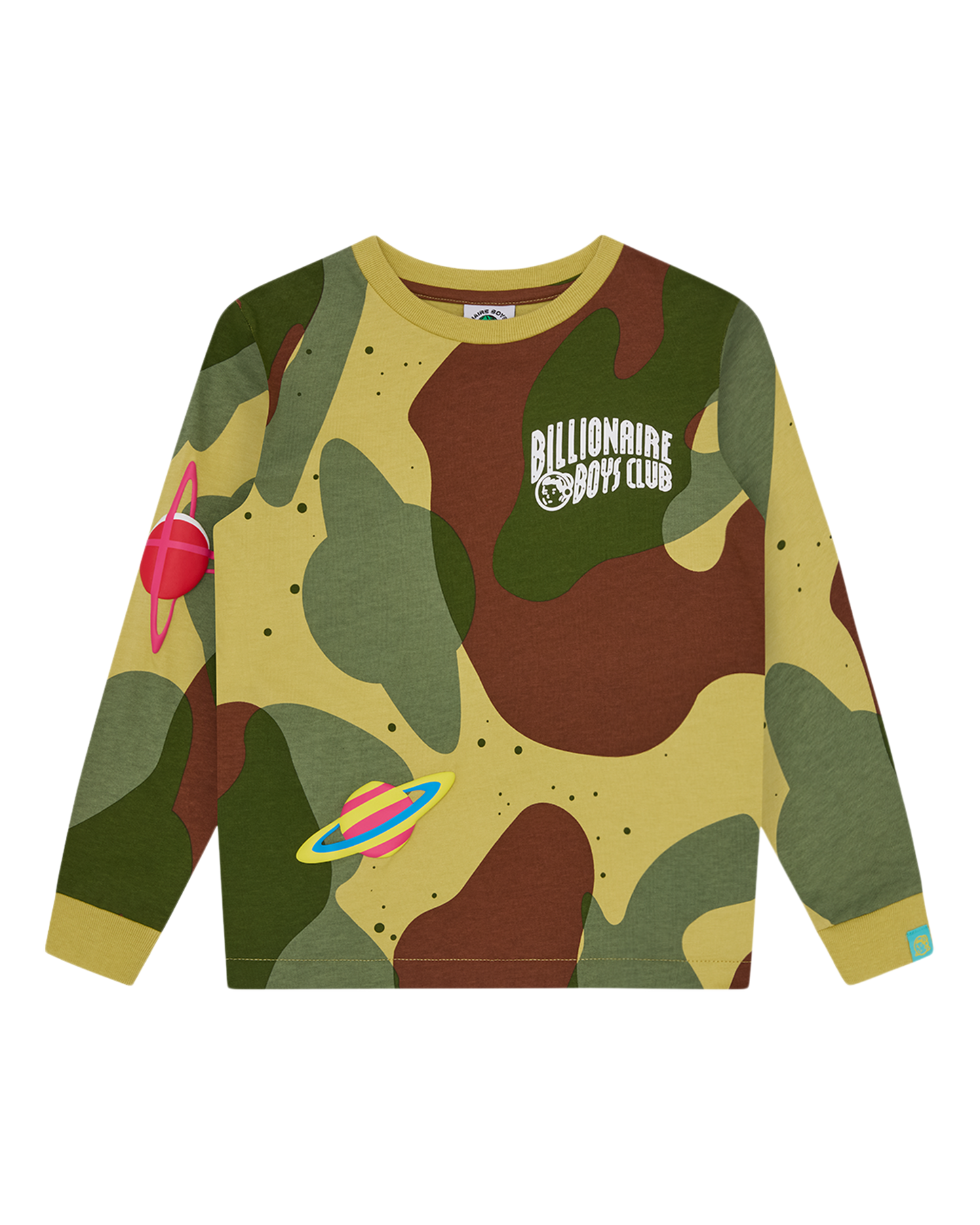 Kids Space Camo LS T-Shirt