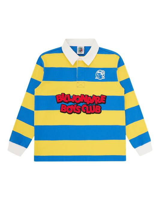 Kids Robot Striped Rugby Shirt