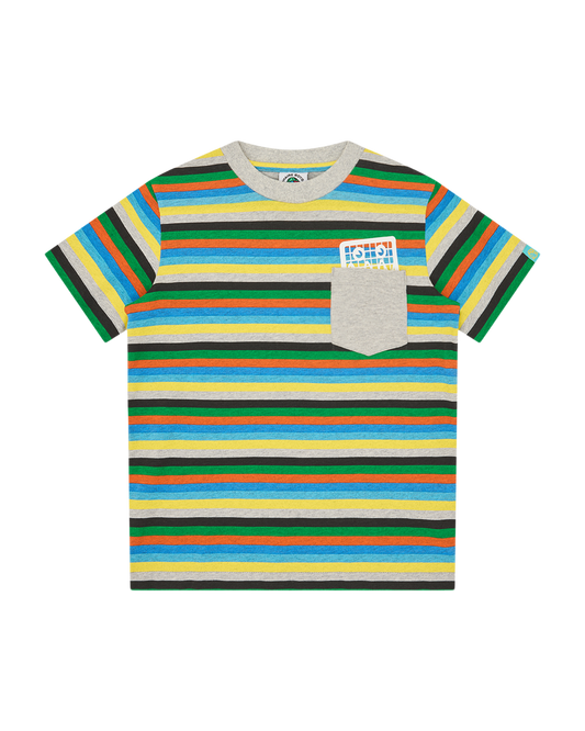 Kids Robot Striped T-Shirt