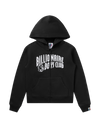 Kids Classic Curve Logo Zip Hoodie