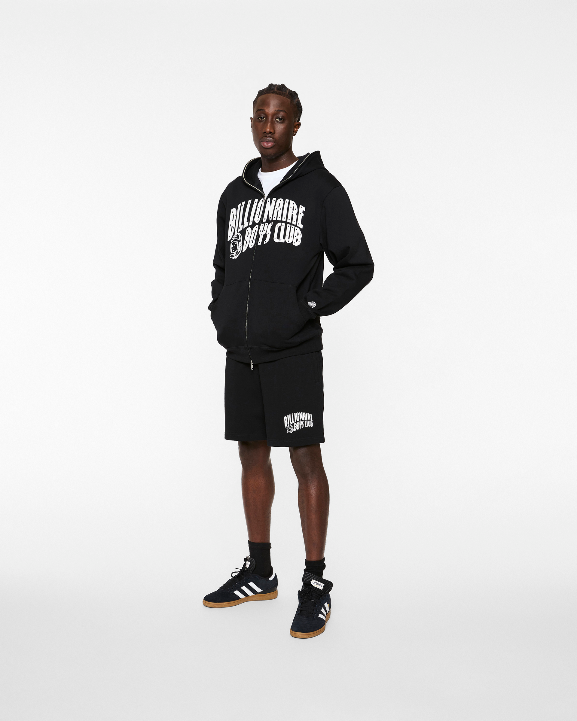 Classic Curve Logo Full Zip Hoodie – Billionaire Boys Club