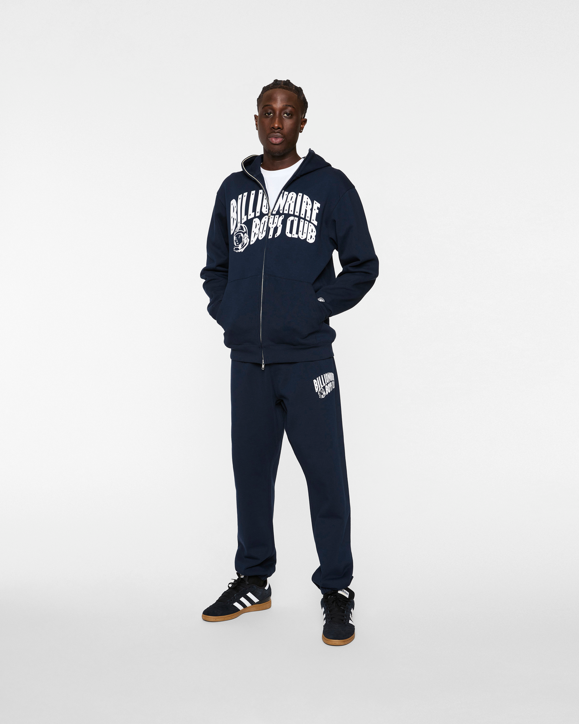 Classic Curve Logo Full Zip Hoodie – Billionaire Boys Club
