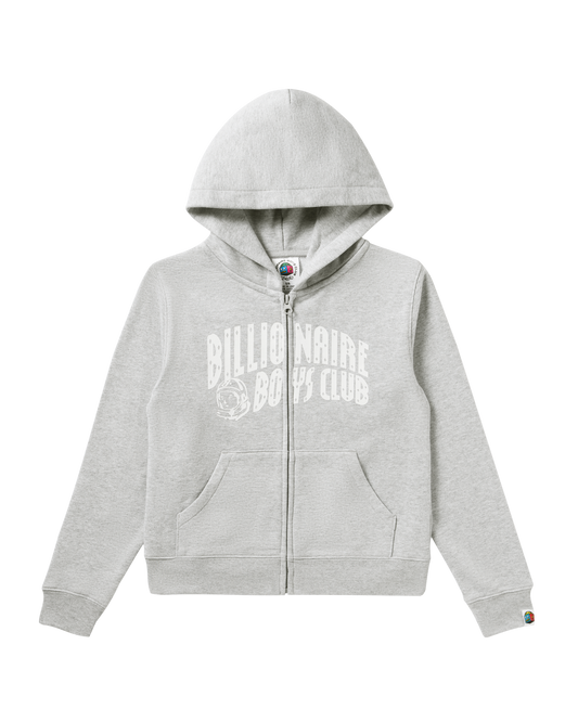 Kids Classic Curve Logo Zip Hoodie