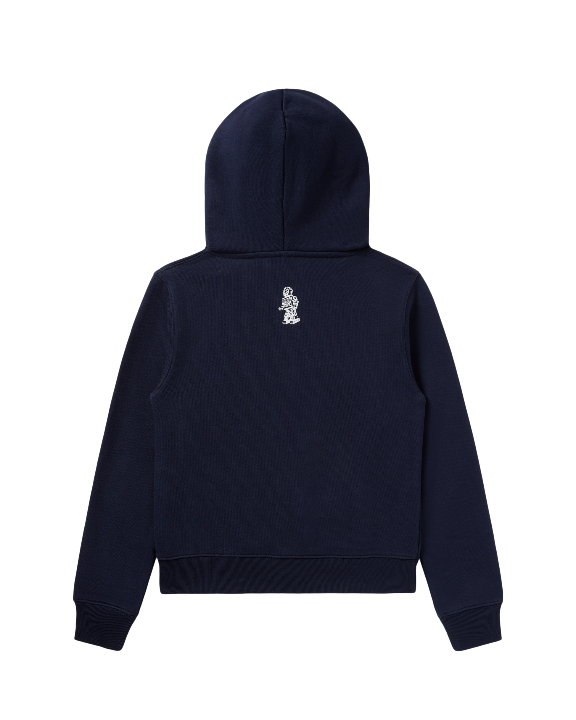 Kids Classic Curve Logo Zip Hoodie