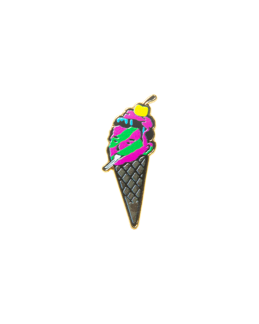 Coneman Enamel Pin
