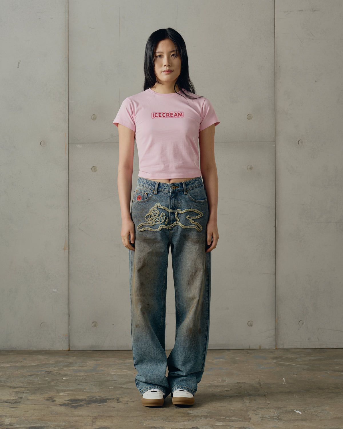 Womens Glitter Baby Tee