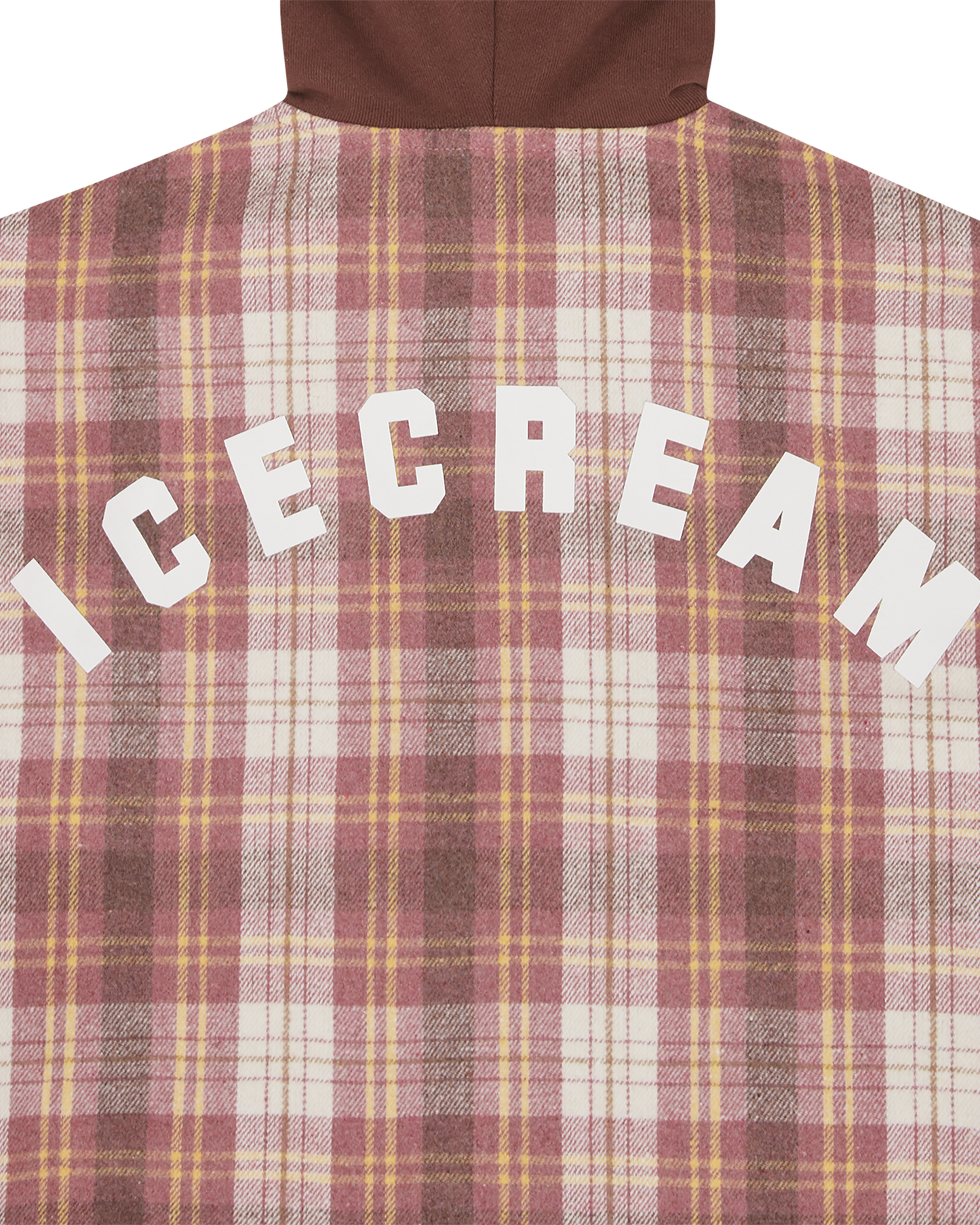 Hooded Flannel Zip Through