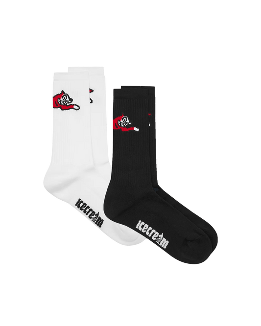6 Pack Running Dog Socks
