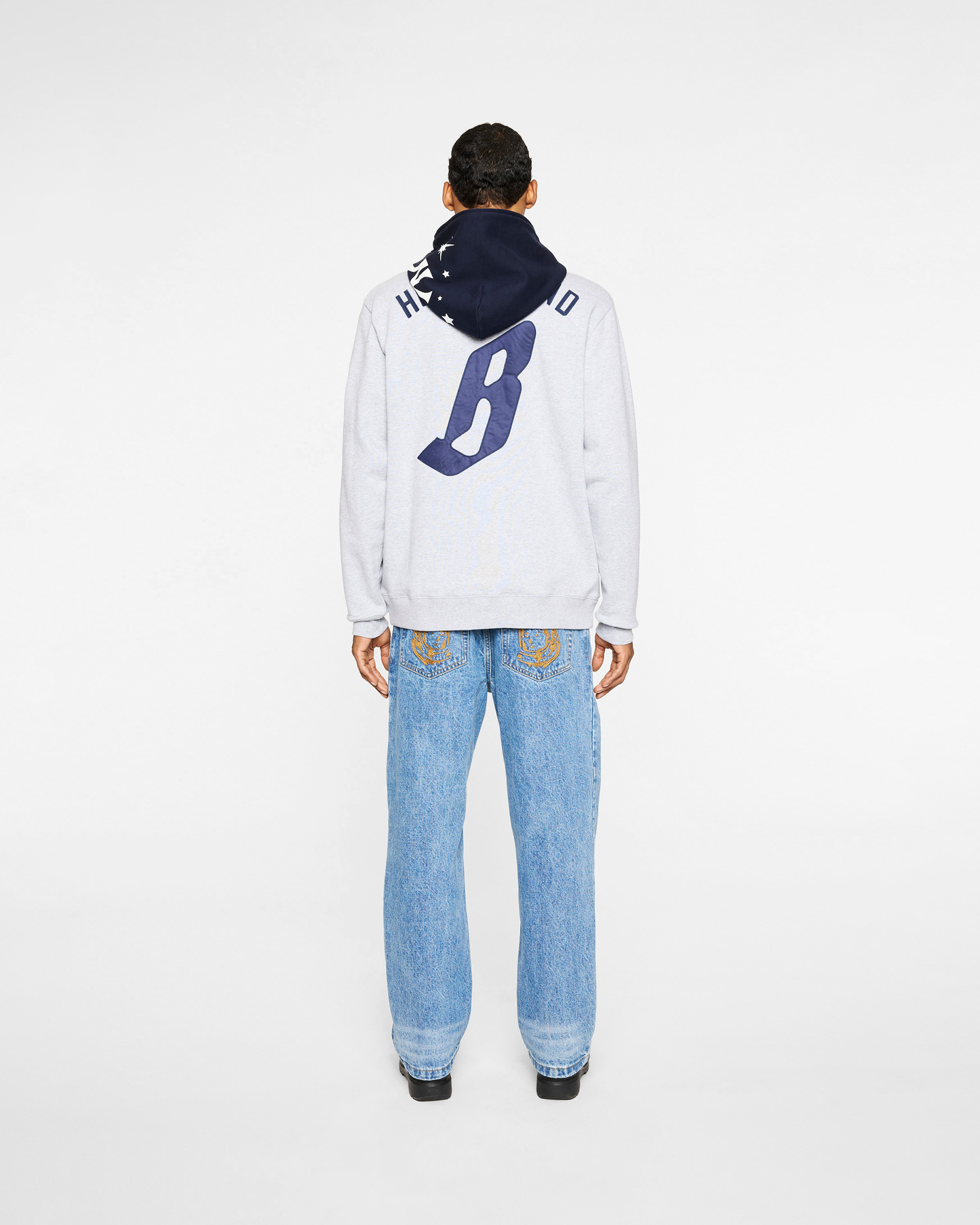 NY Yankees Blocked Zip Hood