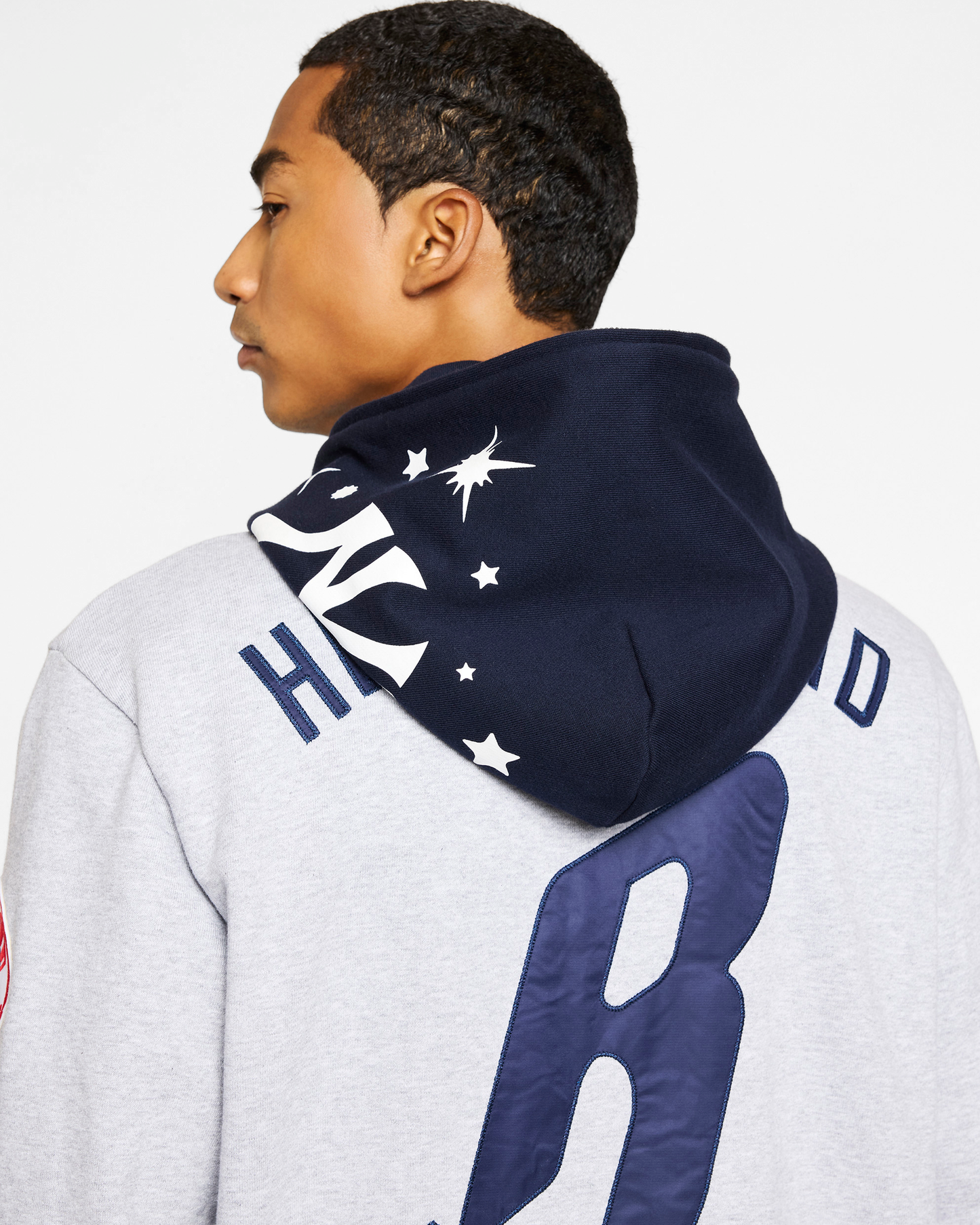 NY Yankees Blocked Zip Hood