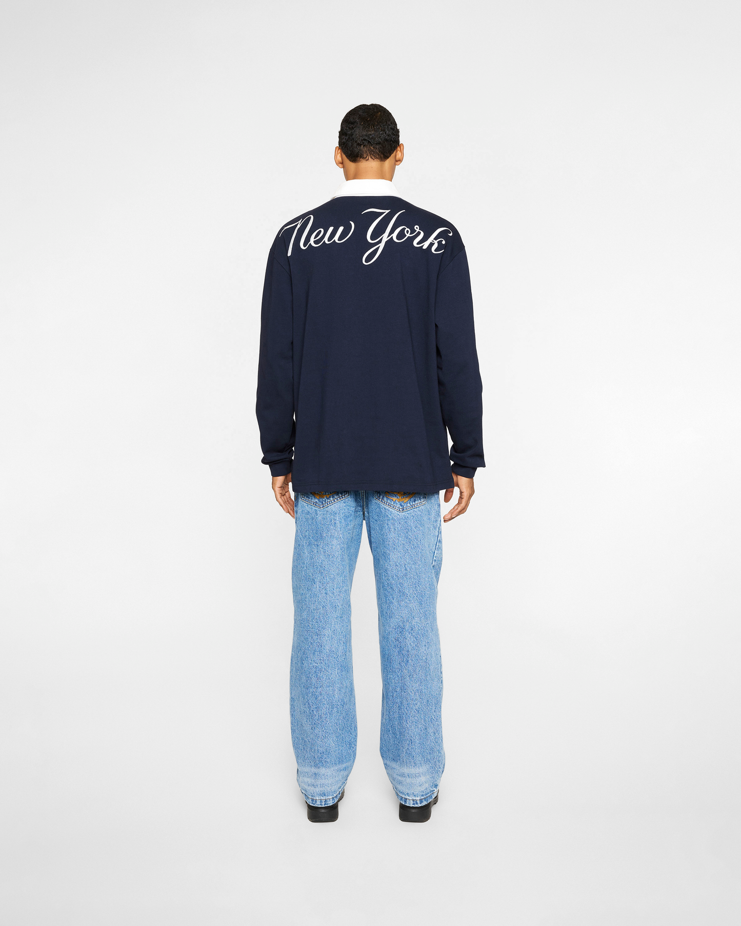 NY Yankees Long-Sleeve Rugby
