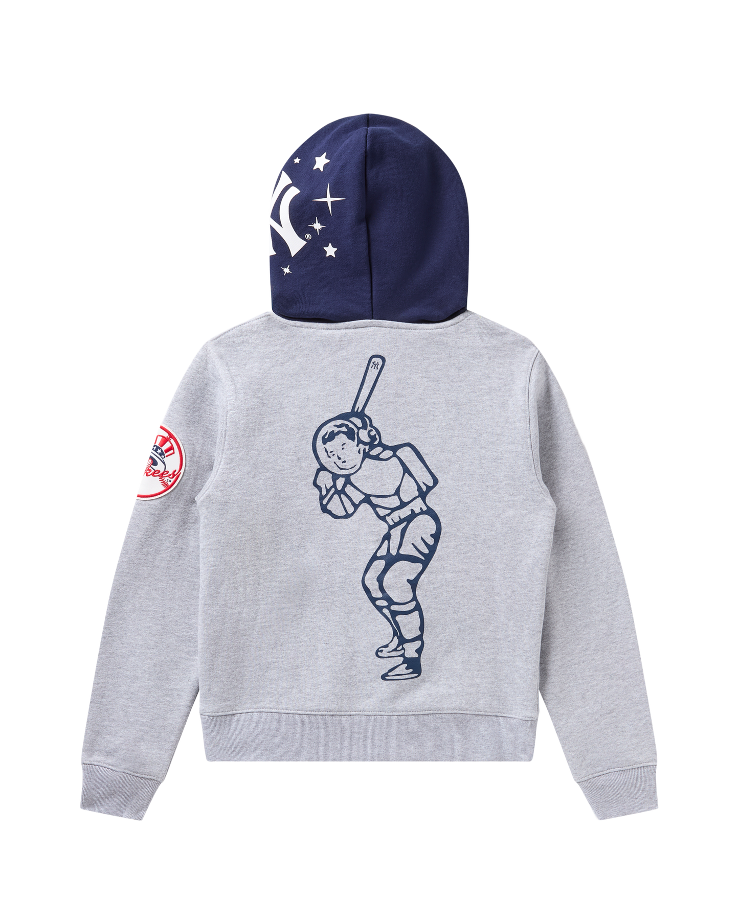 NY Yankees Kids Blocked Hoodie